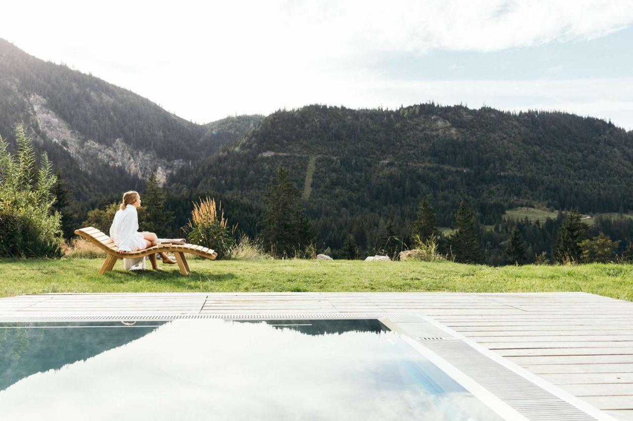 Ruhehotel & Naturresort Rehbach - Adults Only Schattwald Dış mekan fotoğraf