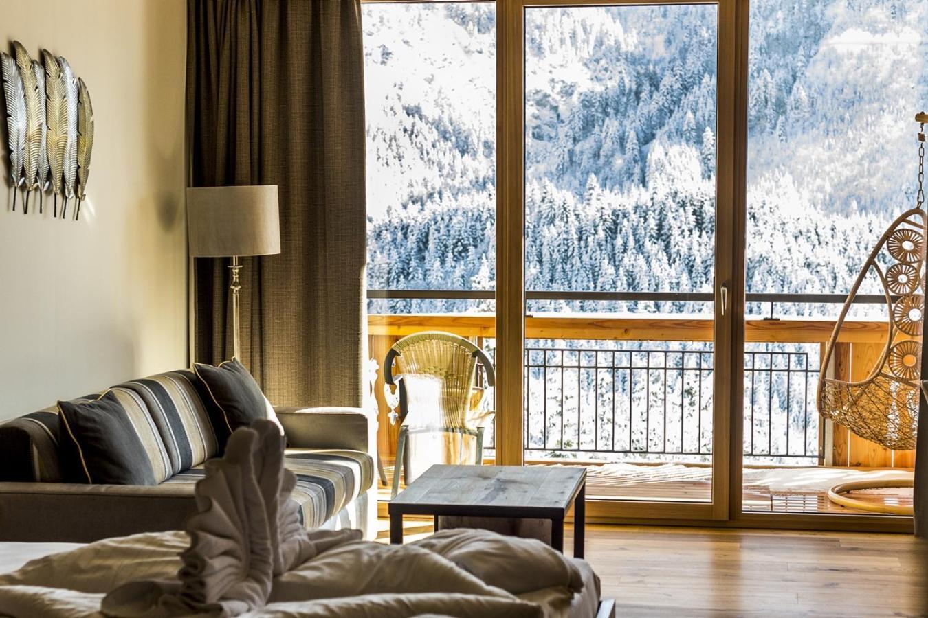 Ruhehotel & Naturresort Rehbach - Adults Only Schattwald Dış mekan fotoğraf